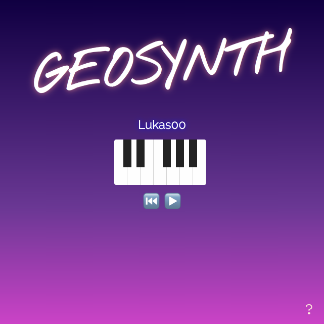 Screenshot of Geosynth